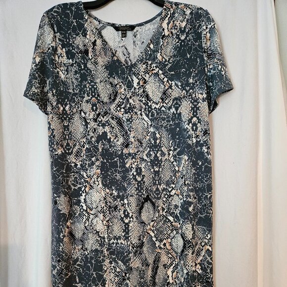 Christian Siriano V Neck Shift Dress Size: Med - Picture 1 of 7